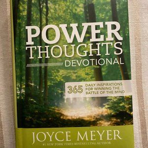 Book by Joyce Meyer Power Thoughts Devotional (NEW)